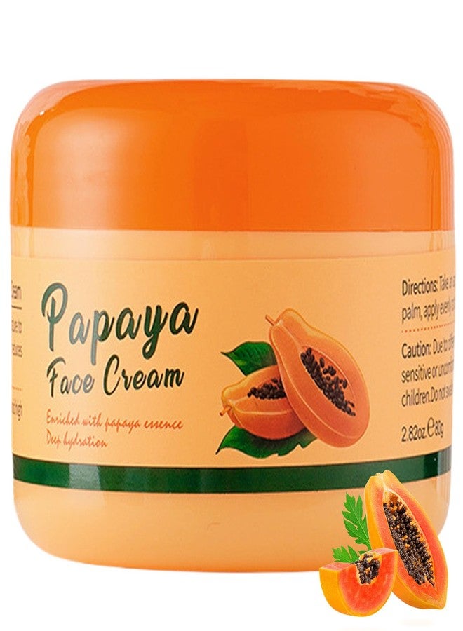 INSEEK Papaya Cream for Face, Hydrating Papaya Face Cream with Natural Extract, Long-Lasting Deeply Moisturizes & Nourish Skin, Lightweght and Fast-Absorbing, Gentle Formula for All Skin Types - Image 1